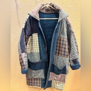 Patchwork Quilted Coat